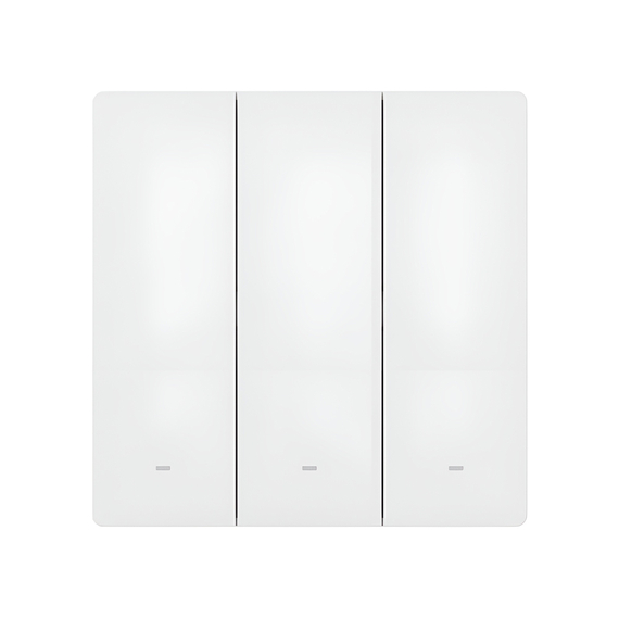 Întrerupător de perete inteligent Sonoff Zigbee SwitchMan M5 3-Gang (neutru opțional), alb