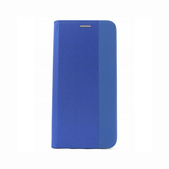 WOO Caz Shell Flip Nylon Samsung A35 5G, albastru
