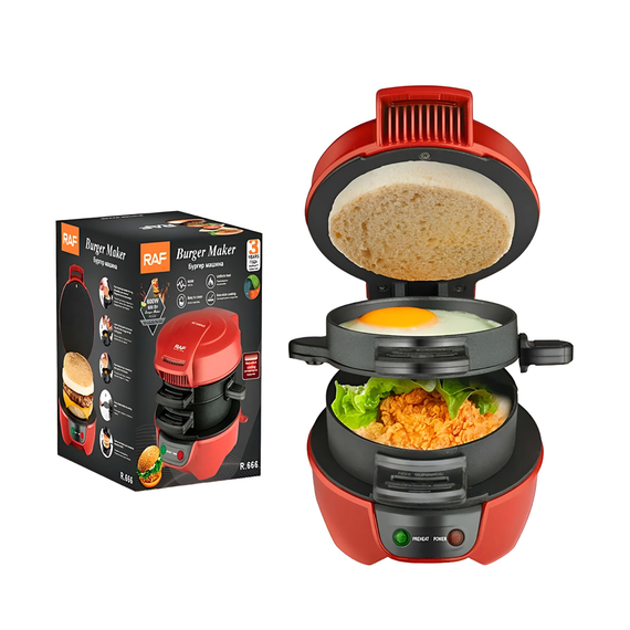 Raf Burger Maker R.666, 600W, 2 image