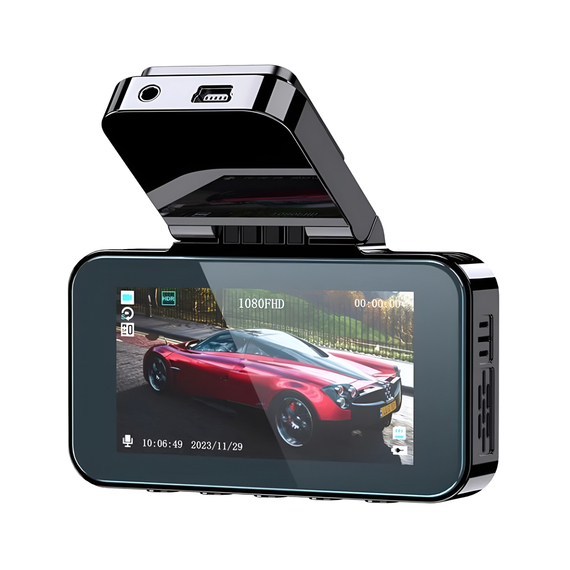 KAKU KSC-1132 Cameră de bord cu ecran IPS de 3 inch și cameră video spate, negru, 2 image