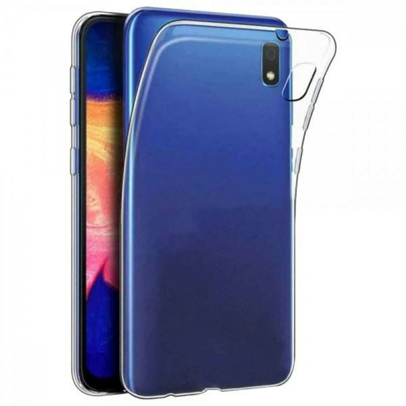 Carcasă cască TPU moale Samsung A10, transparentă