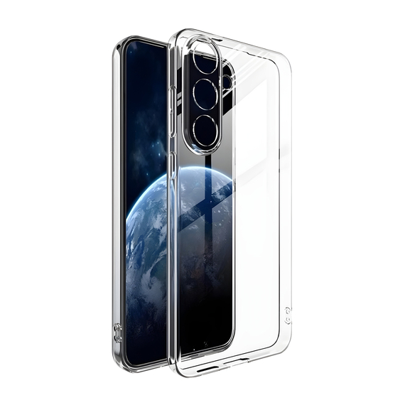 WOO Caz moale TPU Samsung S25FE, clar