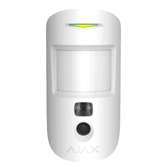 Detector de mișcare Ajax MotionCam (PhOD) White, Alb