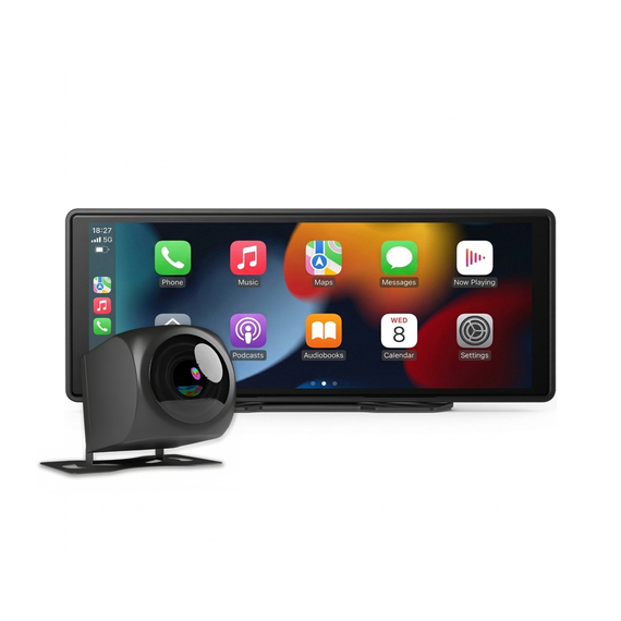 Navitel DS1020, Smart Car Monitor + Cameră spate, Wireless Apple Car Play & Android Auto, 10.26"