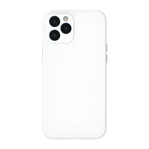 Carcasă Baseus Liquid Silicone Gel Protective iPhone 12 Pro, alb