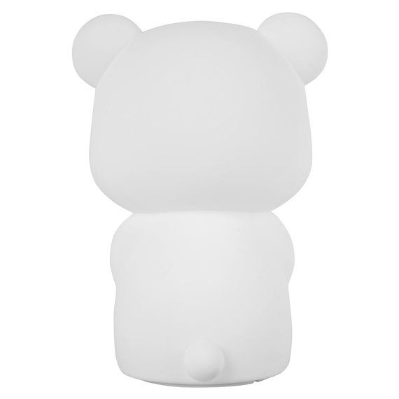 Cute Series Bear Lumină de noapte din silicon, alb, 3 image