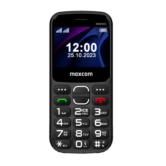 Maxcom MM443 4G Negru