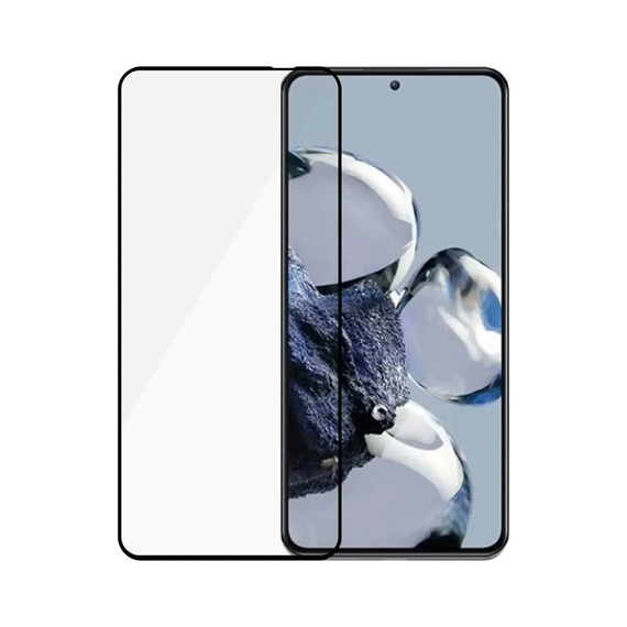 Cască Diamond Glass 5D Xiaomi 12T/12T Pro, negru