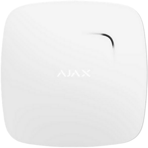 Detector de fum Ajax FireProtect, Alb