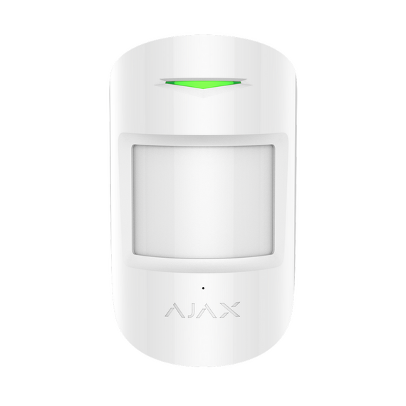detector de miscare și spargere sticlă Ajax CombiProtect, Alb