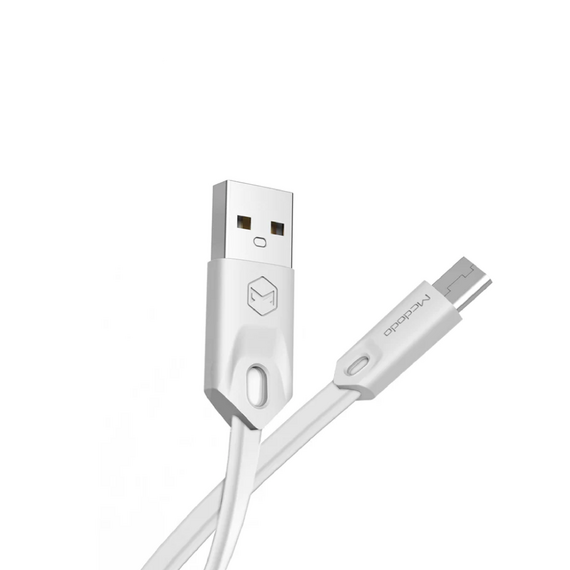 Cablu Mcdodo Gorgeous Series USB-A la Micro 1m, alb, 2 image