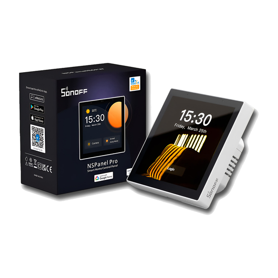 Sonoff NSPanel Pro Panou de control inteligent pentru casă, alb, 2 image