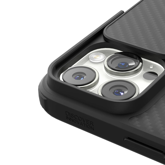 Nillkin Carcasă din fibră sintetică S iPhone 14 Pro Max, negru, 2 image