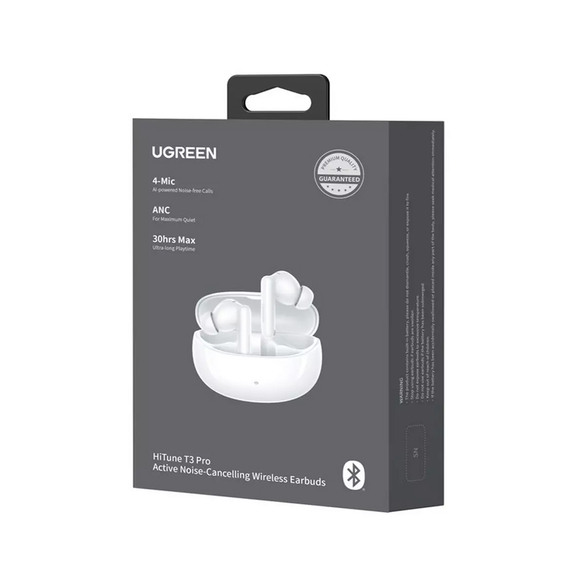 UGREEN TWS HiTune T3 Pro ANC | WS206, alb, 2 image