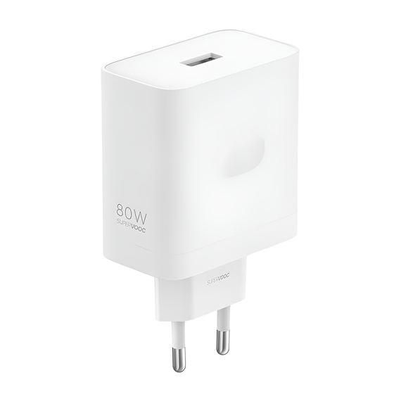 Adaptor de alimentare OPPO SUPERVOOC 80W, alb
