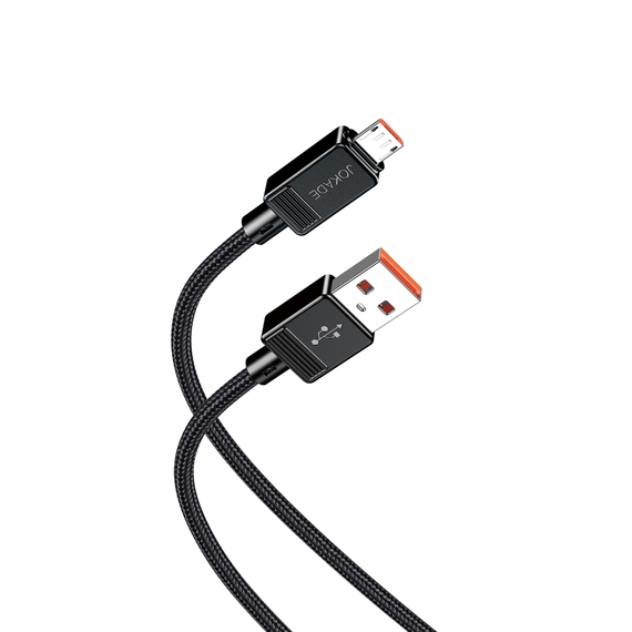 Jokade Cablu USB-A la Micro-USB 5A 1m JA050, negru