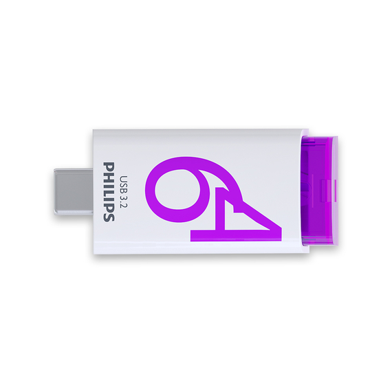 PHILIPS USB Drive 3.2 + Port Type-C, 64 GB