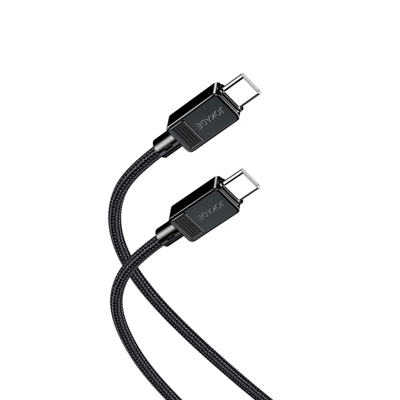 Jokade Cablu Type-C la Type-C 5A 1m JA050, negru
