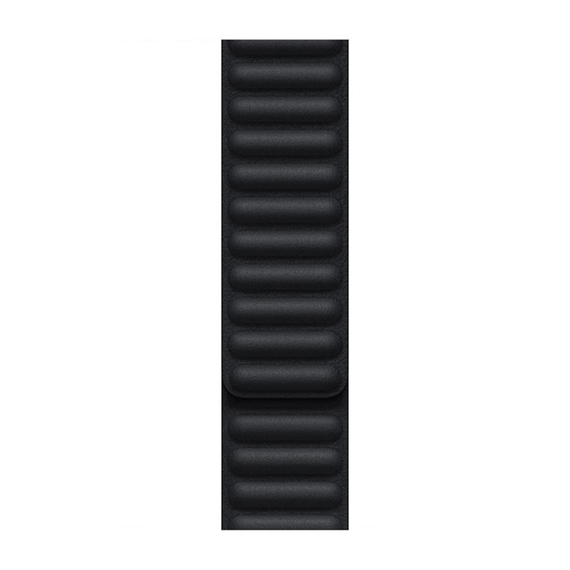 Curea Apple Watch din piele 38/40/41mm M/L negru, 2 image