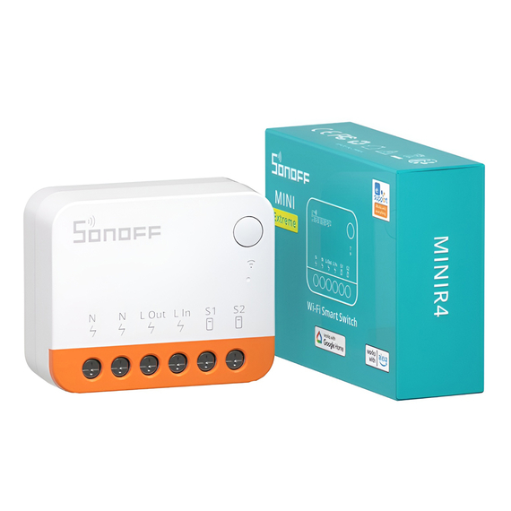 Comutator inteligent Wi-Fi Sonoff MINIR4 Extreme (neutru necesar), 2 image
