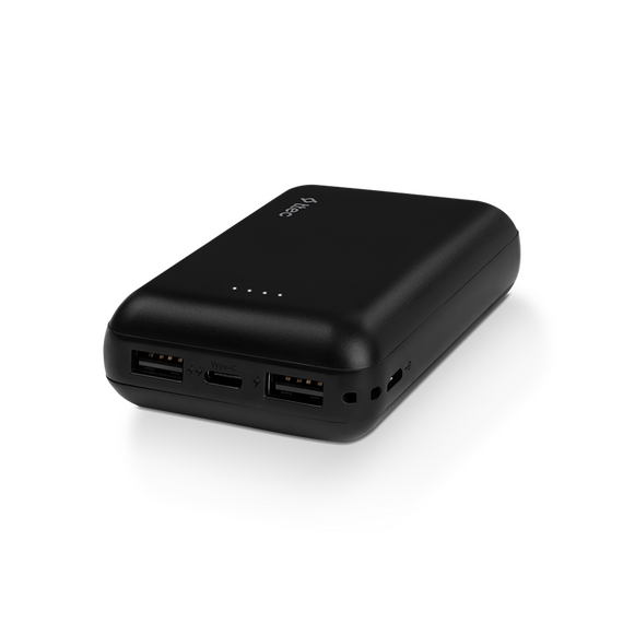 ttec Powerbank 10.000 mAh Duo ReCharger USB-C intrare/ieșire, negru