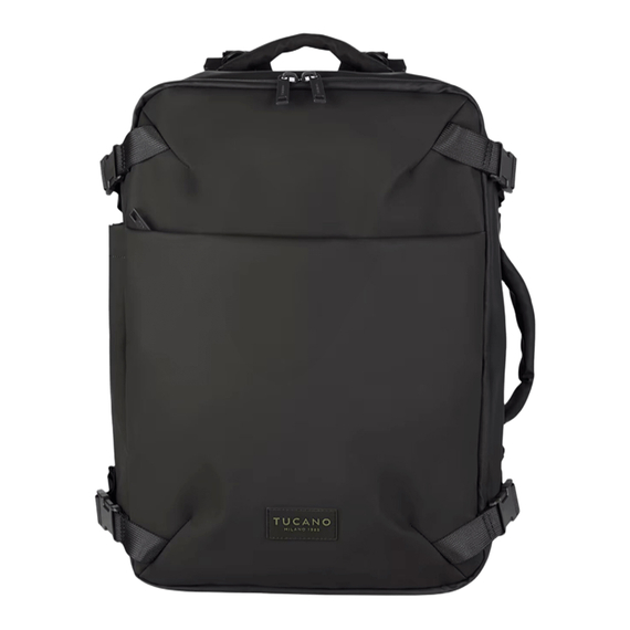 Rucsac de călătorie Tucano Tugo M Dry 15.6", negru