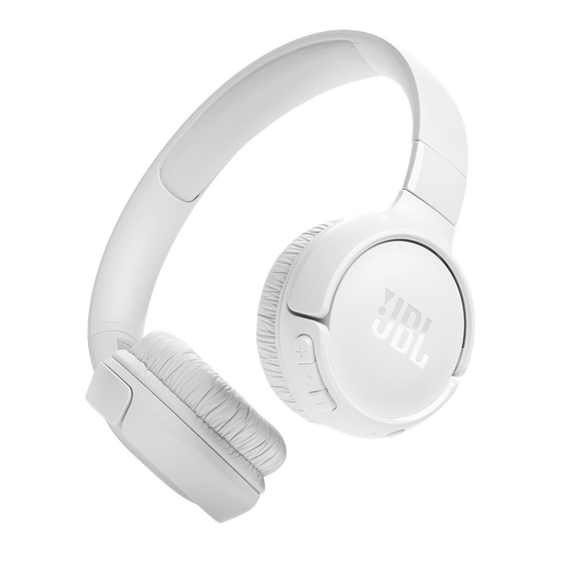 Căști JBL On-Ear cu MIC Bluetooth Tune 520BT, alb