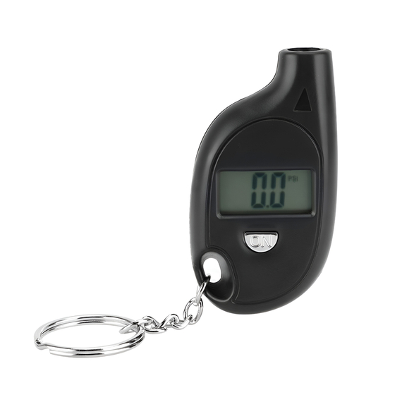 Indicator de anvelope cu afișaj digital LCD, negru