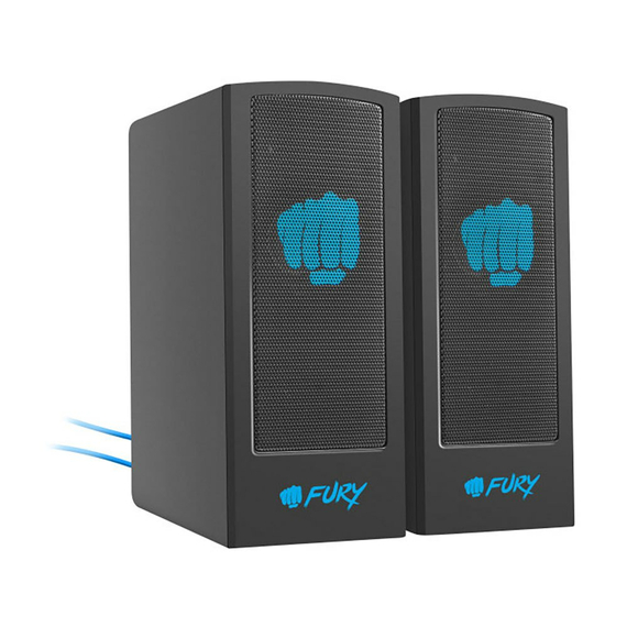Difuzor Fury Skyray, 2.0, 5W, USB, negru