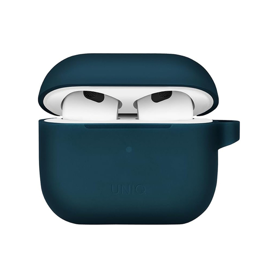 Uniq Case Silicon Nautical pentru AirPods 3rd Gen, albastru