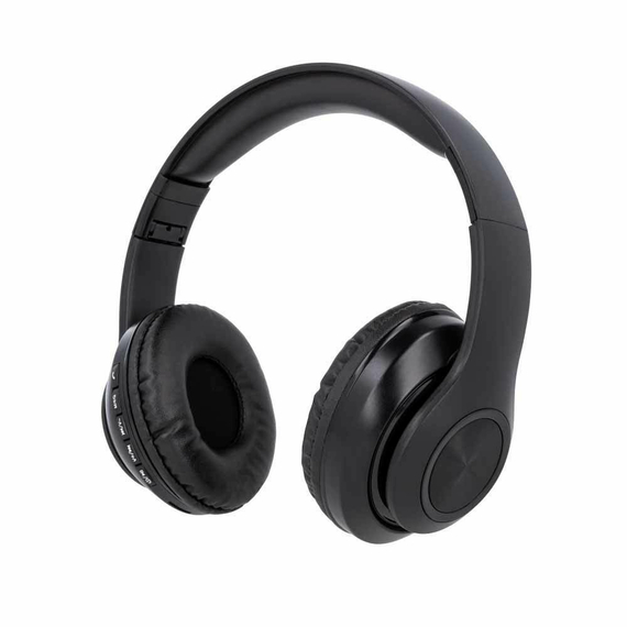 Setty Căști Bluetooth cu radio, negre