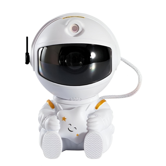Cute Series Lumină de noapte Astronaut, alb