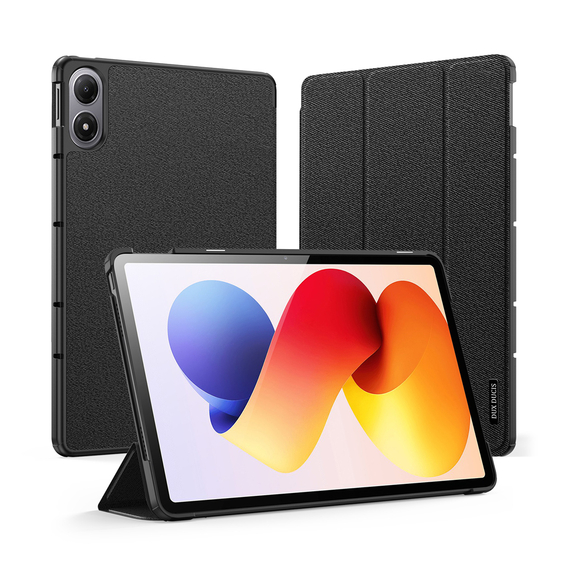 DUX DUCIS Cazul tabletei Xiaomi Redmi Pad 2 Pro 12.1 / Redmi Pad Pro / Poco Pad DOMO, negru