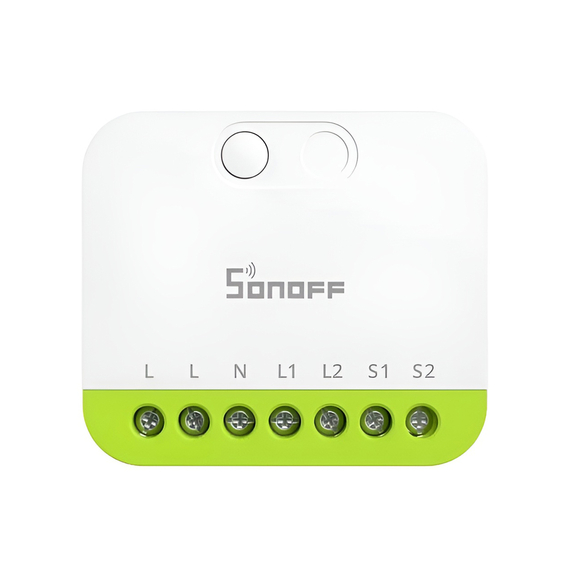 Întrerupător inteligent Sonoff Zigbee MINI-ZB2GS Mini Duo 2-Gang (neutru necesar)