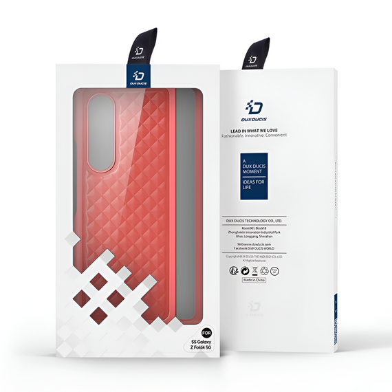 DUX DUCIS Case Flip Case Venice Samsung Z Fold 4 5G, roz, 2 image