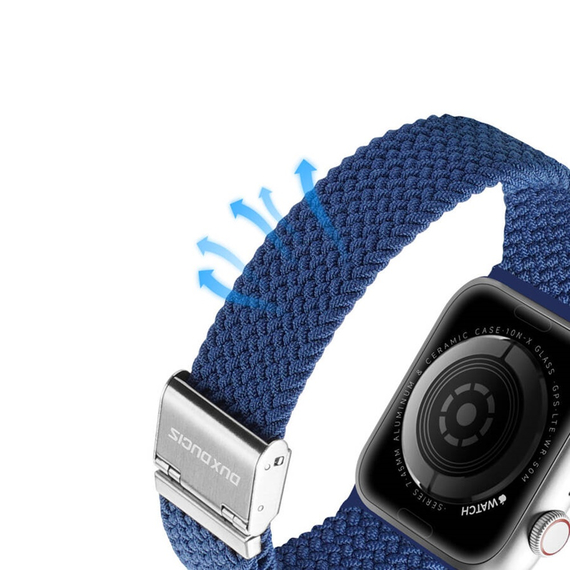 DUX DUCIS Curea Mixture II Version Apple Watch 42MM/44MM/45MM, albastru, 2 image