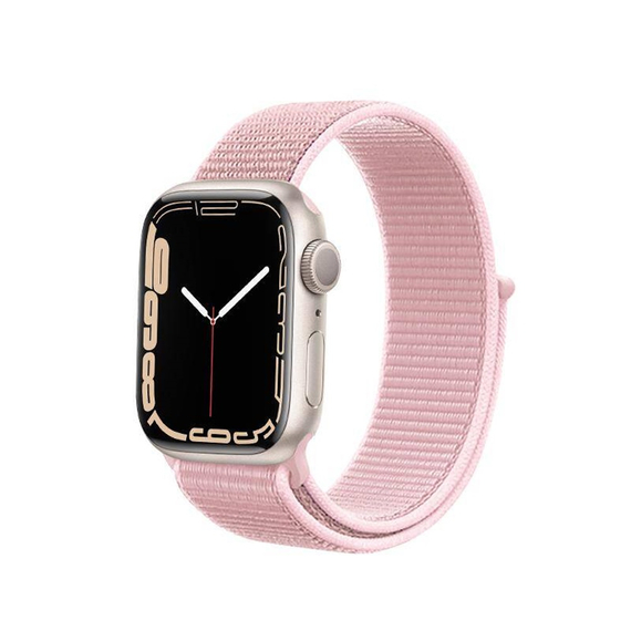 Apple Watch Nylon Loop curea 38/40/41mm roz