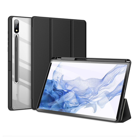 DUX DUCIS Husă pentru tabletă Samsung Tab S10 Plus / S9 Plus / S9FE Plus Toby, negru