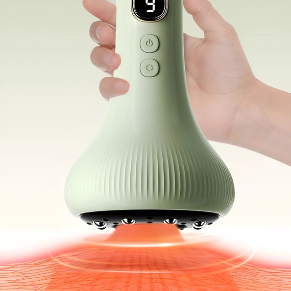 Instrument electric Gua Sha Cupping All-In-One Machine, verde, 2 image