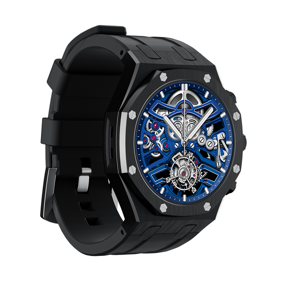 Charome Smart Watch HD Call T12 Amoled, negru, 2 image