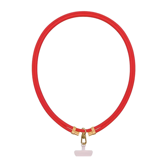 WOO Lanyard curea lungă, roșu