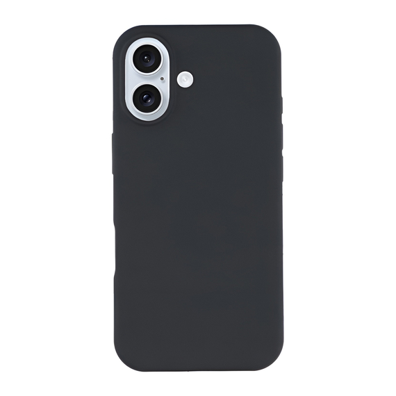 WOO Caz lichid silicon iPhone 17, negru