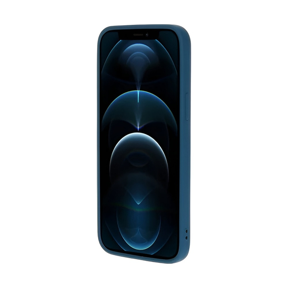 Husă pentru cască Liquid Silicone iPhone 12 Pro, albastru, 3 image