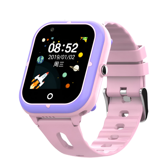 Ceas pentru copii Wonlex 4G, CT07S, roz, 2 image