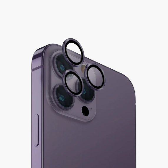 Cameră de protecție Uniq Lens pentru iPhone 14 Pro/14 Pro Max, violet