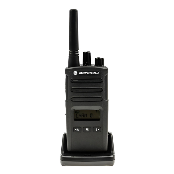 Motorola Walkie-Talkie TalkAbout XT460, IP55, 8 canale (canal cu 16 poziții), 9km, negru