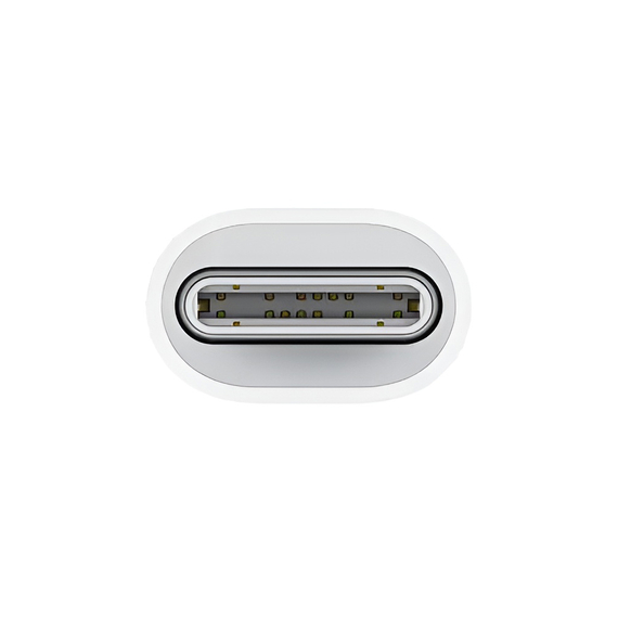 Adaptor pentru cască Type-C la Lightning, alb, 2 image