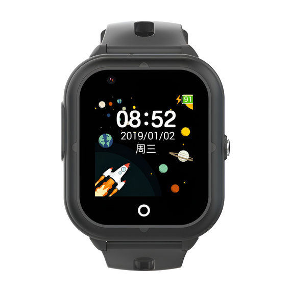 Ceas pentru copii Wonlex 4G, CT07S, negru