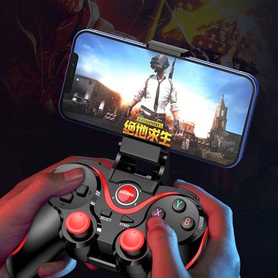 KAKU KSC-711 Gamepad wireless Plug & Play, negru, 3 image