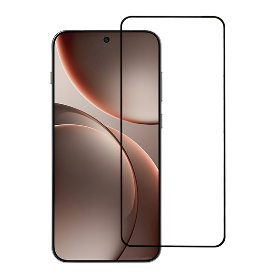 WOO Sticlă temperată 5D Oppo Find X9, negru